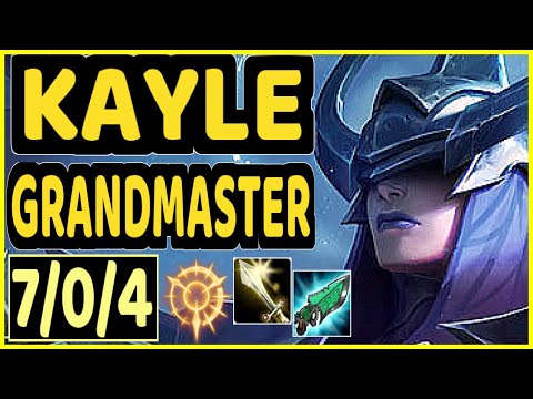 DAWIDSONEK (KAYLE) - 7/0/4 KDA MID GAMEPLAY - EUW Ranked GRANDMASTER