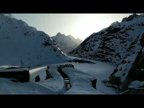 Sunset Grimsel Hospiz April 2021