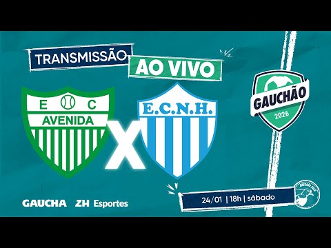 JOGO COMPLETO: AVENIDA 1x1 NOVO HAMBURGO | GAUCHÃO 2026 | 24/01/2026