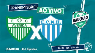 JOGO COMPLETO: AVENIDA 1x1 NOVO HAMBURGO | GAUCHÃO 2026 | 24/01/2026