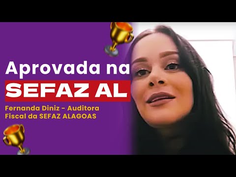 Fernanda Souza, Auditora Fiscal SEFAZ AL
