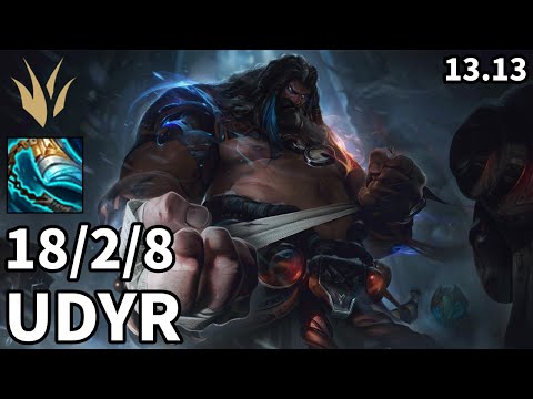Udyr Jungle vs Lillia - EUW Master | Patch 13.13
