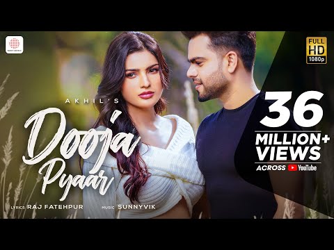 Poster दूजा प्यार dooja pyaar hindi lyrics – akhil