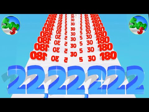 🎯/ Number Run shooting (🌈) number master 2048 Gameplay level 9999 part 11