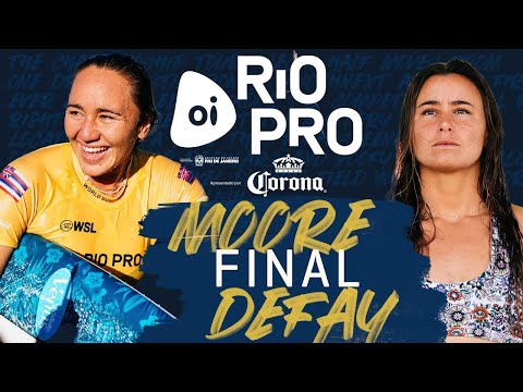 Johanne Defay x Carissa Moore - FINAL | Oi Rio Pro