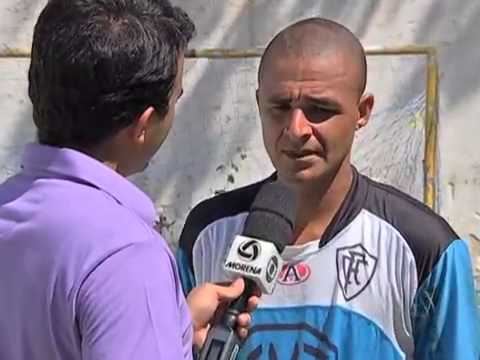 Caravana da Bola visita a concentração do Corumbaense