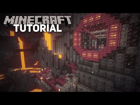 Minecraft 1.16 | How to Build a Nether Starter Base | Simple Nether Base Tutorial