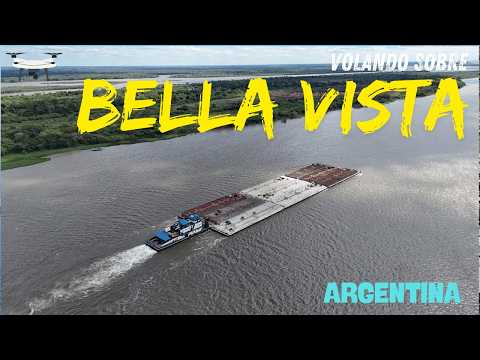 Bella Vista Corrientes Argentina DRONE FOOTAGE