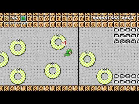 SMB3 Frog Mario Flooded Pyramid in Super Mario Maker 2