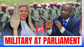 HEAVY SECURITY SHOCKS Parliament of Uganda — Ibrahim Ssemujju Nganda DEMANDS ANSWERS