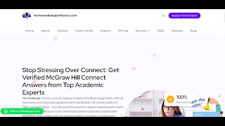 🔥 GUARANTEED A+ | McGraw Hill Connect Answers, Quizzes & Exam Help (Real-Time Solutions)