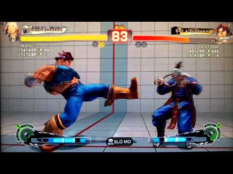 SSF4 AE:2012 rokotsu (Gen) vs toro1006t (Hawk)