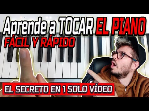 [¡FUNCIONA!] CÓMO TOCAR EL PIANO FÁCIL Y RÁPIDO ????????Tutorial [Como ser Pianista YouTuber #1]