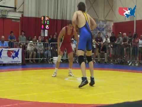 University Freestyle Final 96kg Match 1 - Sonny Yohn vs. Micah Burak