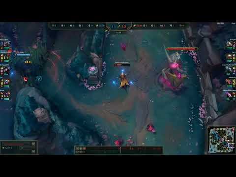 first time morgana glacial augment full gameplay | League of Legends 