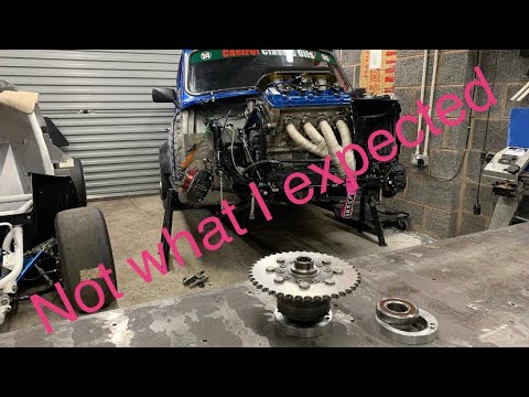 Removing the quaife ATB diff  out of my hayabusa race car