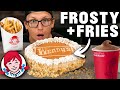Josh Makes A Wendy S Frosty And French Fry Cheesecake