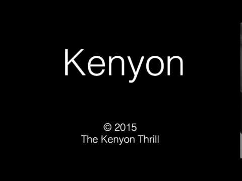 How to Prounounce "Kenyon"