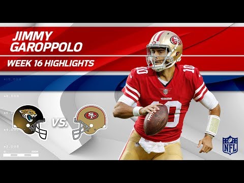 Jimmy Garoppolo Continues His Winning Streak! | Jaguars vs. 49ers | Wk 16 Player Highlights