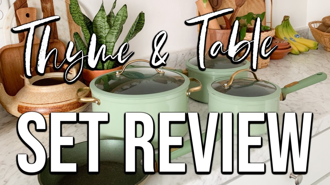 Watch video Thyme & Table Cookware Set Review! #shorts Now Thyme & Table Cookware Set Review! #shorts