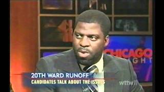 Che "Rhymefest" Smith Debates Alderman on "Chicago Tonight"