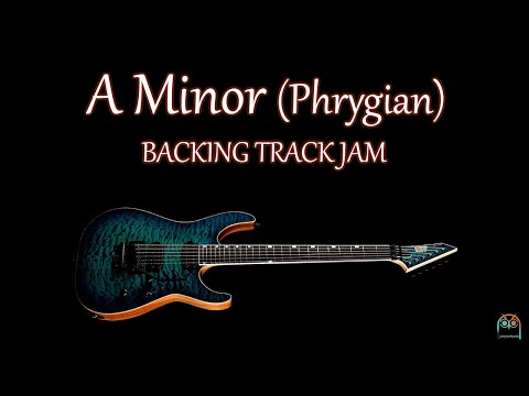 Metal Guitar Backing Track Jam in A Minor Phrygian