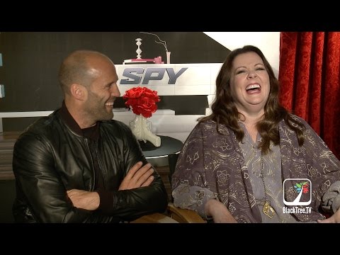 Jason Statham and Melissa McCarthy talk Spy and Groundlings