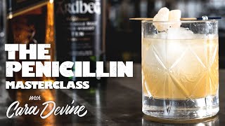 How to make The Penicillin cocktail - Masterclass