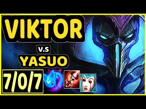 DAWIDSONEK (VIKTOR) vs YASUO - 7/0/7 KDA MID GAMEPLAY - EUW Ranked GRANDMASTER