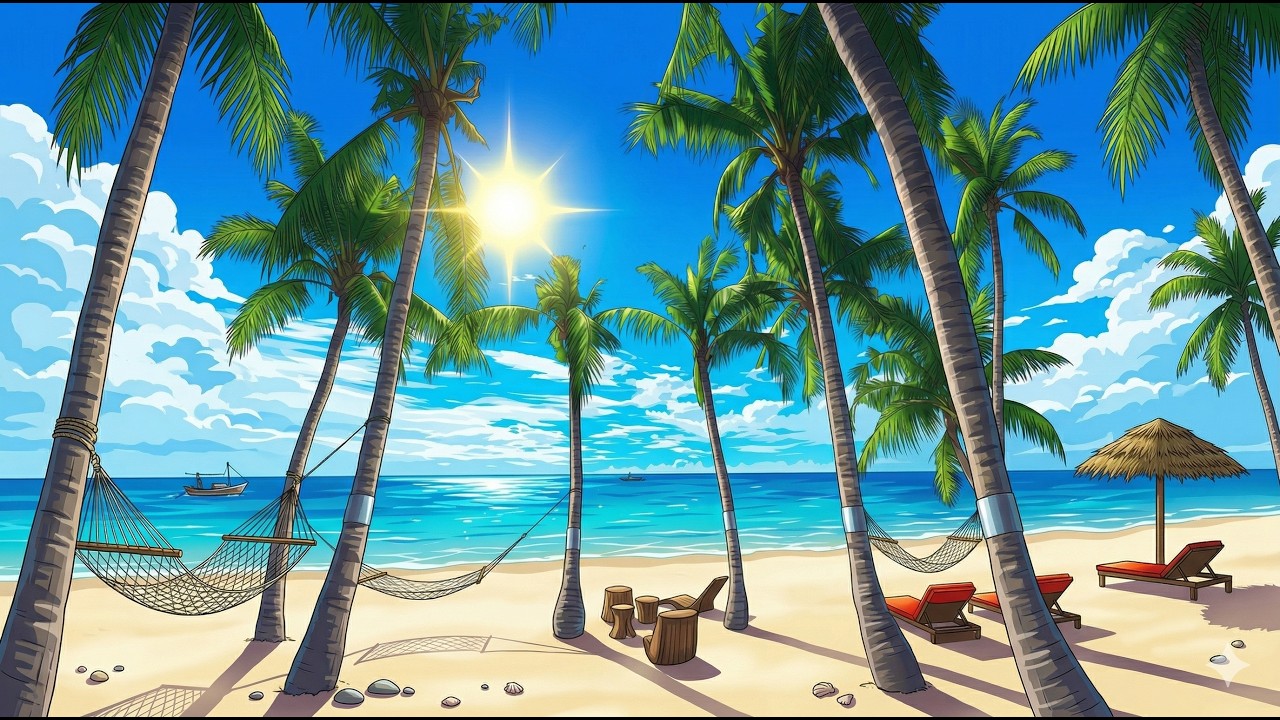 🌿 3분 해외여행 🌿 [필리핀 보홀] 오직 야자수와 파도 소리뿐인 시간 🧘‍♂️