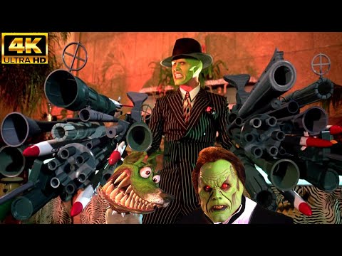 The Mask : Da Zero a Mito - The Mask Sconfigge Dorian e la Sua Banda (Scena Finale) (4K HFR)