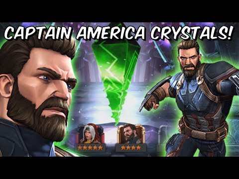Infinity War Captain America 5 Star Grandmaster Crystal Opening! - Marvel Contest Of Champions