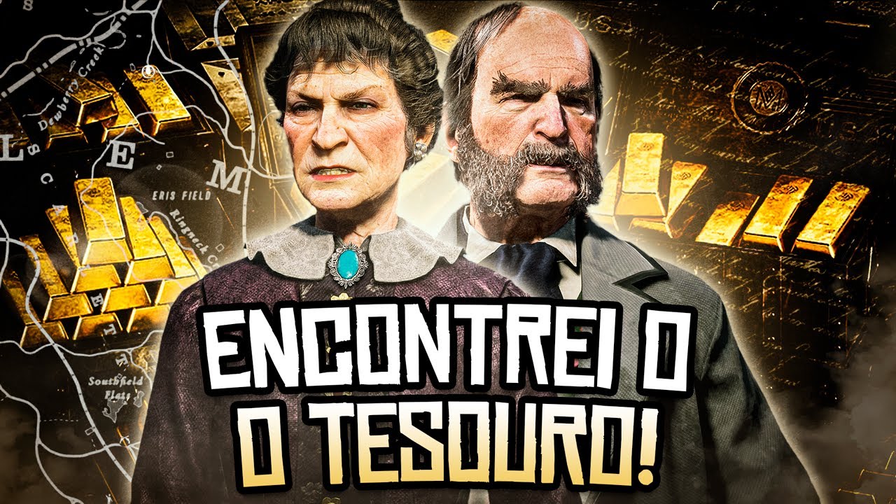 O TESOURO PERDIDO DE RHODES: Onde está o OURO DAS FAMÍLIAS? Red Dead Redemption 2
