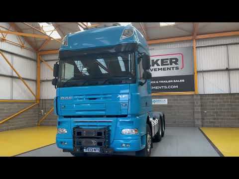 New In Stocklist For Sale: DAF XF105 510 Eu5 SUPERSPACE 6X4, 200T S-TYPES TRACTOR UNIT–2013–FE13 NTG