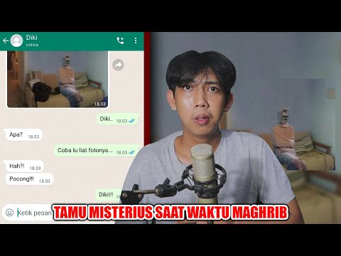 MYSTERIOUS GUESTS AT MAGHRIB TIME 😱 | CHAT HISTORY HORROR INDONESIA