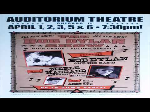 Bob Dylan 2005 US Spring Tour - Auditorium Theatre Chicago, IIL USA ​2nd April 2005
