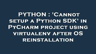 PYTHON : 