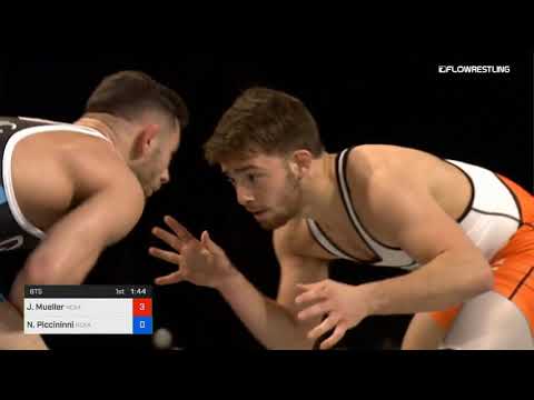 57 kg Jack Mueller NCAA vs Nick Piccininni NCAA