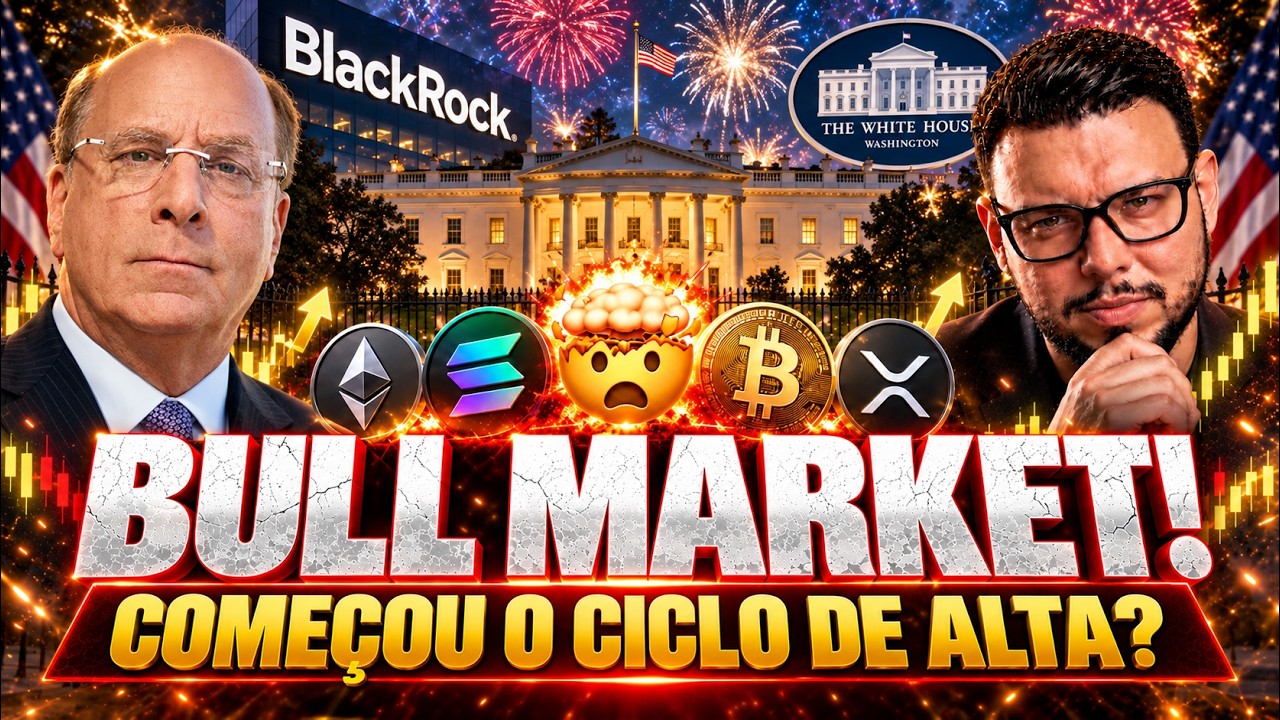🚨 BITCOIN EM 85K! LARRY FINK DA BLACKROCK SURPREENDE MERCADO!