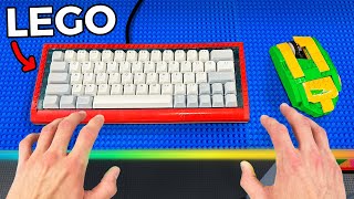 I Made The World's First LEGO Gaming Setup!