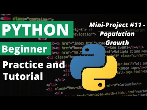 Python Practice And Tutorial Population Growth Table Using Loops