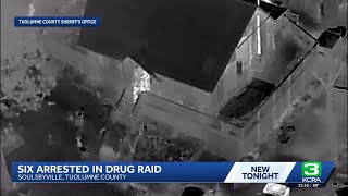 6 arrested in drug raid in Tuolumne County