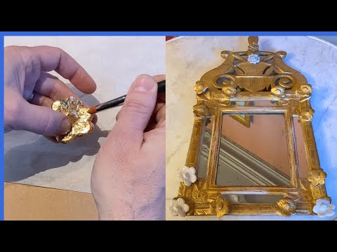 18th Century Mirror, DIY Plaster Casting & Gilding | Friday at the Chateau - Journey to the Château