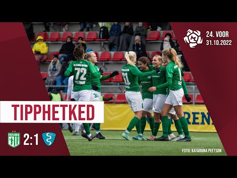 NML 24. voor: Tallinna FC Flora - Saku Sporting 2:1 (30.10.2022)
