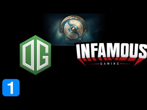 OG vs Infamous、 Game 1 The International 2017 Highlights Dota 2
