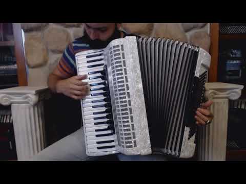 WELTSAPIVH120WH - White Weltmeister Saphir Piano Accordion LMMH 41 120 $3999