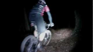 preview picture of video 'Mountain Bike Night Ride - 11/28/2012 - Part 1 - Club gap'