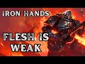 Iron Hands - Flesh is Weak | Metal Song | Warhammer 40K | Community Request