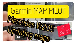 Mercedes W205 - Updating Garmin MAP PILOT