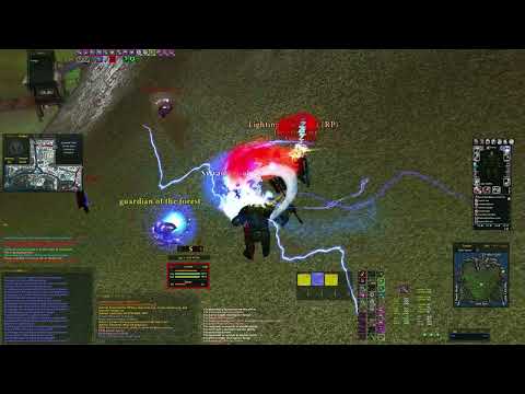 3v4 Skald/Warrior/Thane vs Bard/Eldritch/Animist/Valewalker - DAoC Ywain!